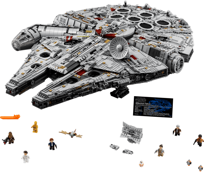Faucon Millénium (7541+ pièces)