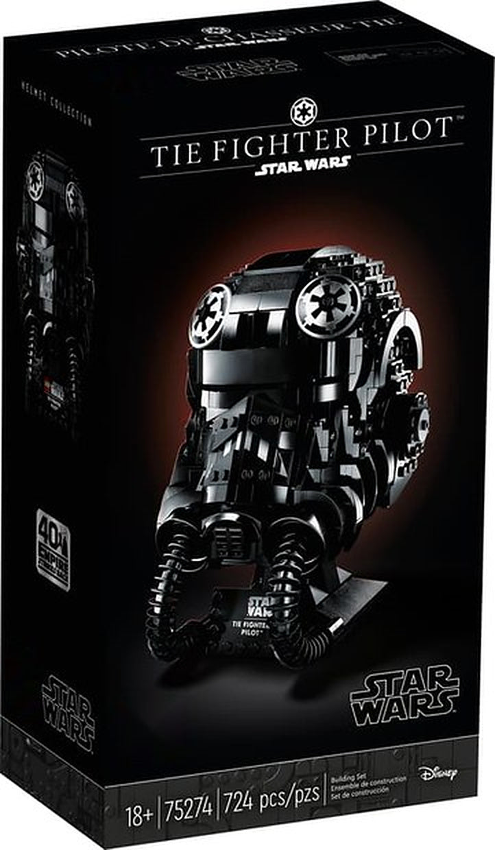 TIE Fighter Pilot Helmet (724+pcs)