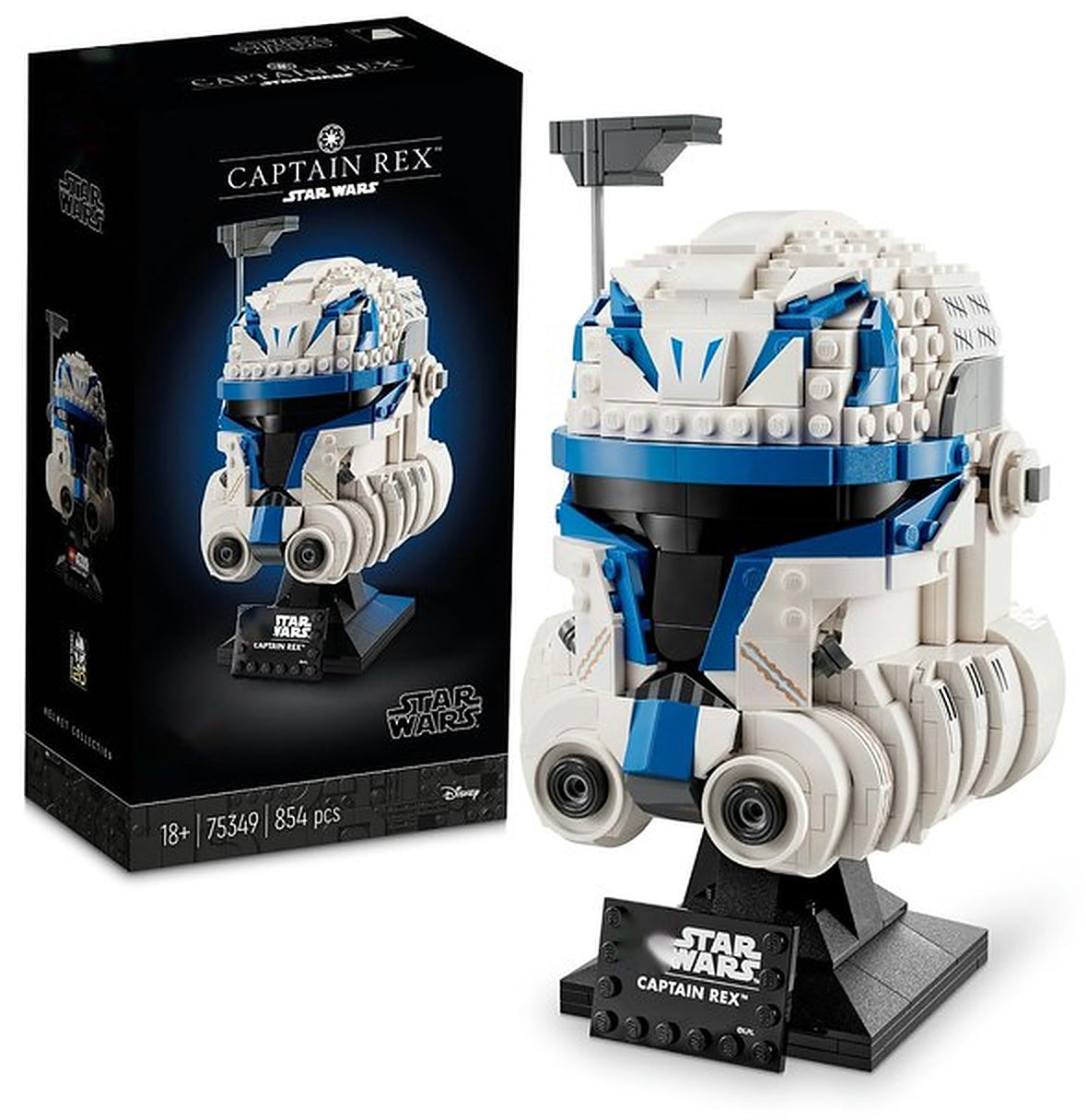 Captain Rex Helmet (854+pcs)