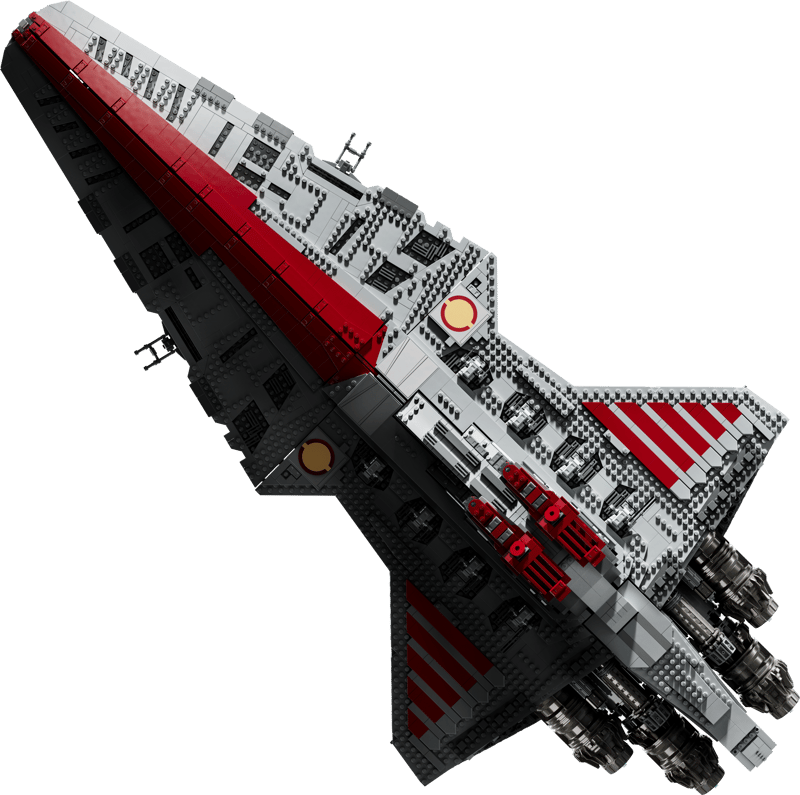 Croiseur d'attaque de classe Venator de la République (5374+ pièces)