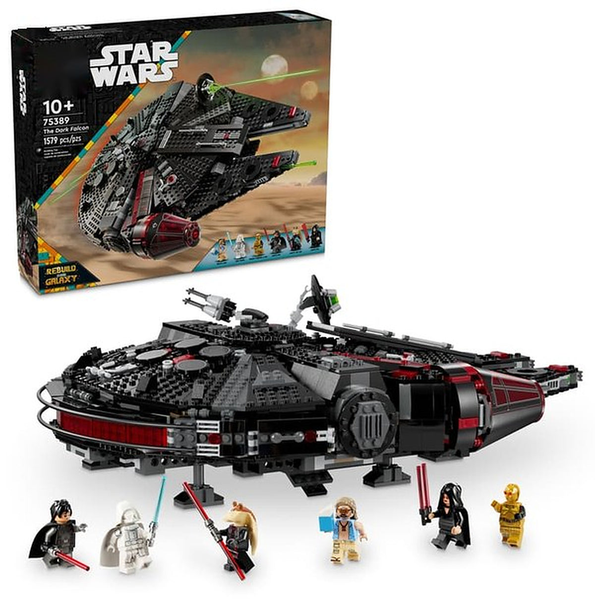 The Dark Falcon (1579+pcs)