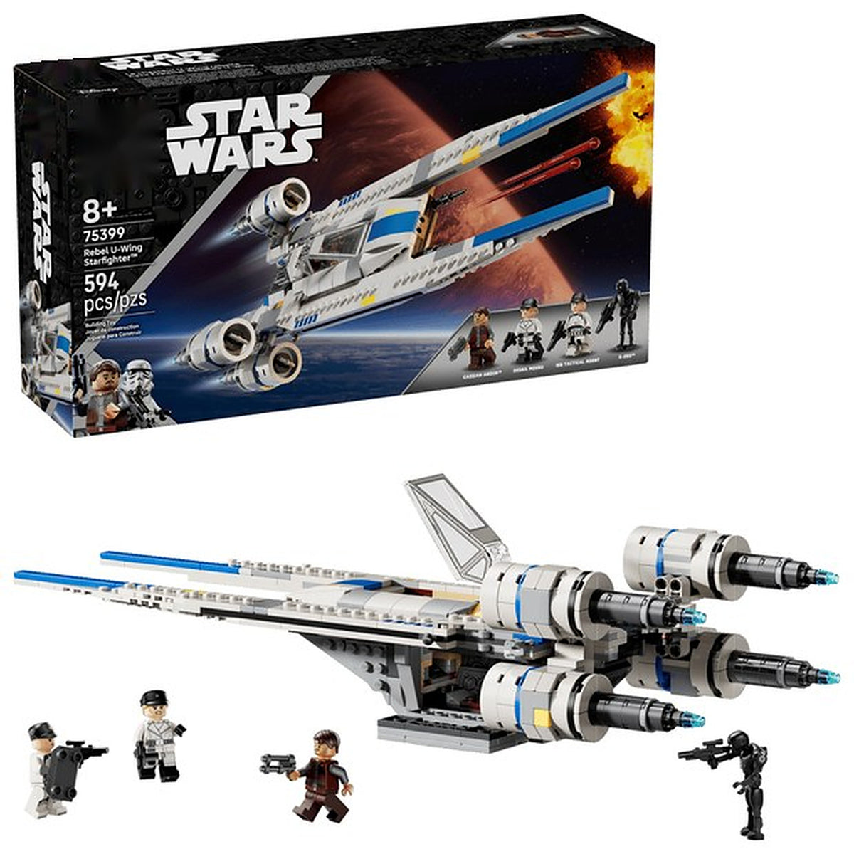 Rebel U-wing Starfighter (594+pcs)