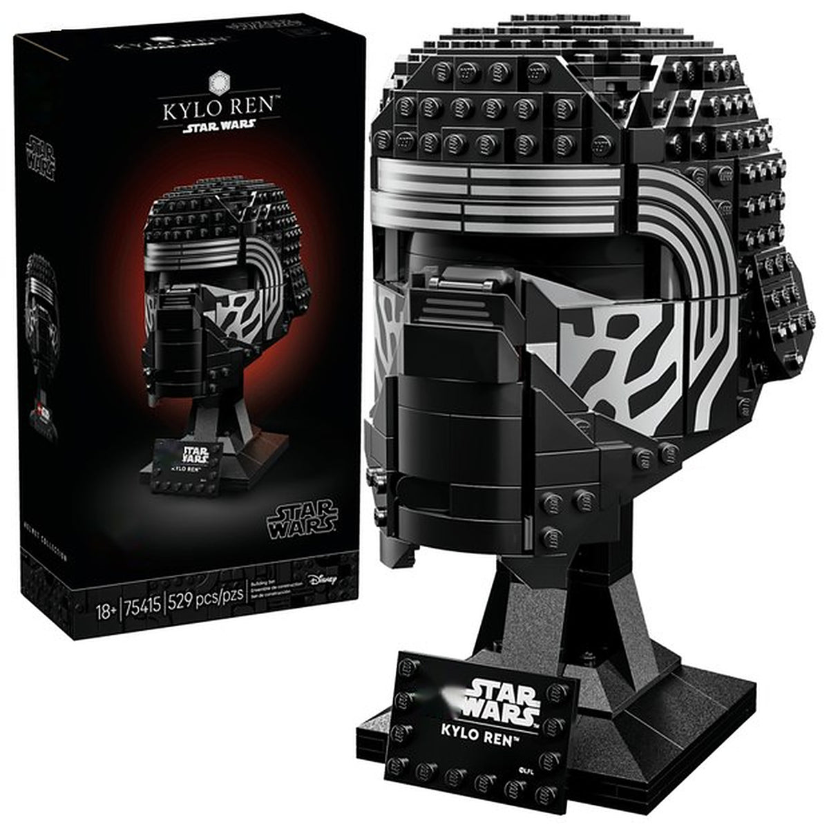 Kylo Ren Helmet (529+pcs)