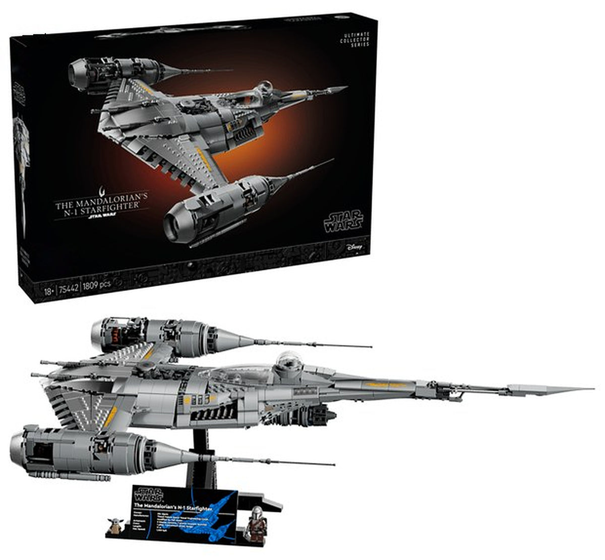 The Mandalorian's N-1 Starfighter (1809+pcs)