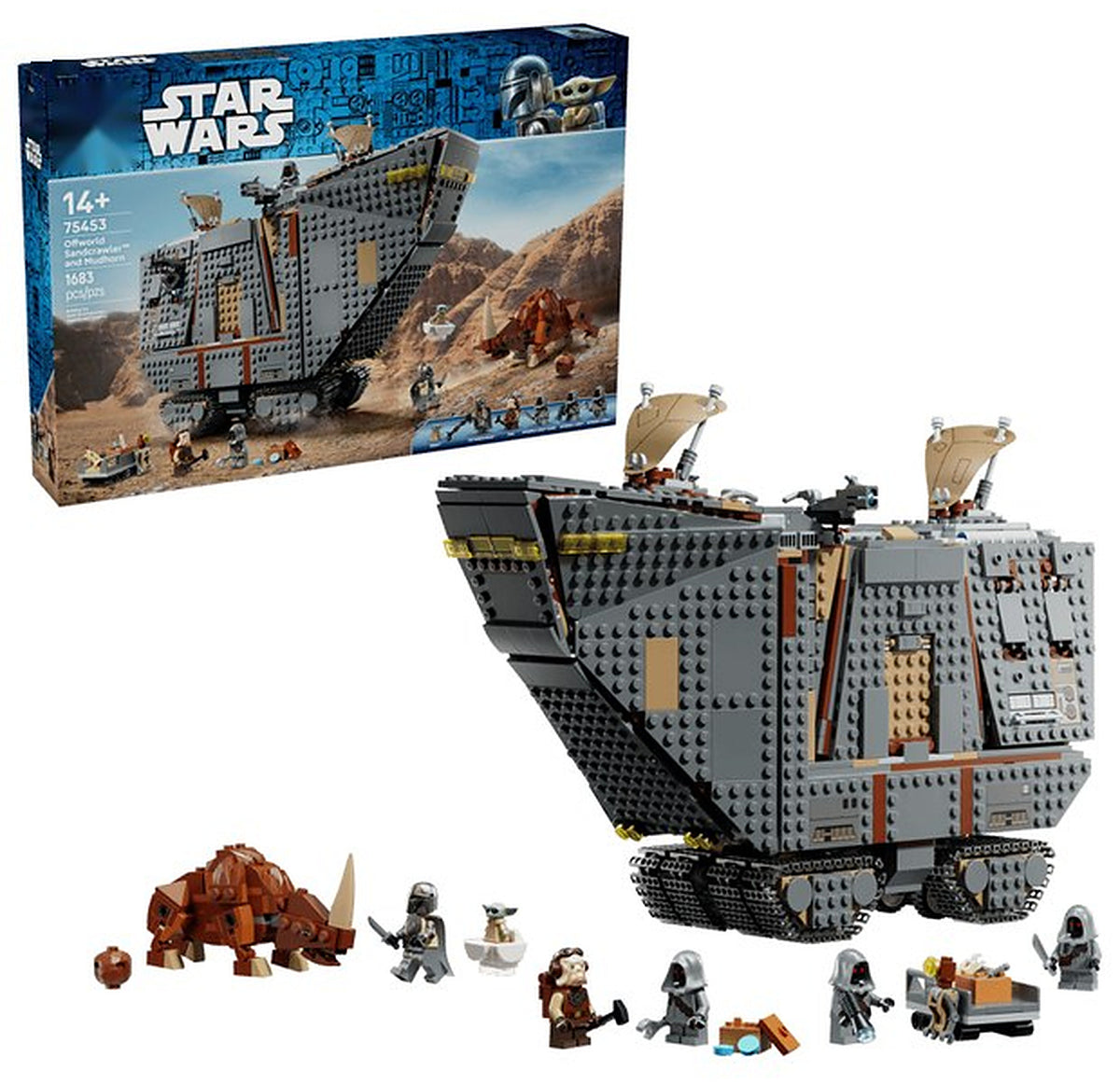 Offworld Sandcrawler and Mudhorn (1683+pcs)