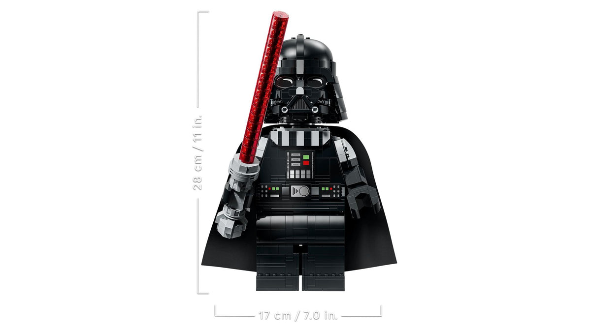 Up-Scaled Darth Vader Minifigure (1028+pcs)