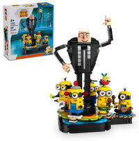 Brick-Built Gru and Minions (839+pcs)
