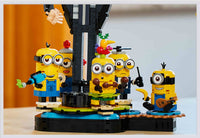 Brick-Built Gru and Minions (839+pcs)