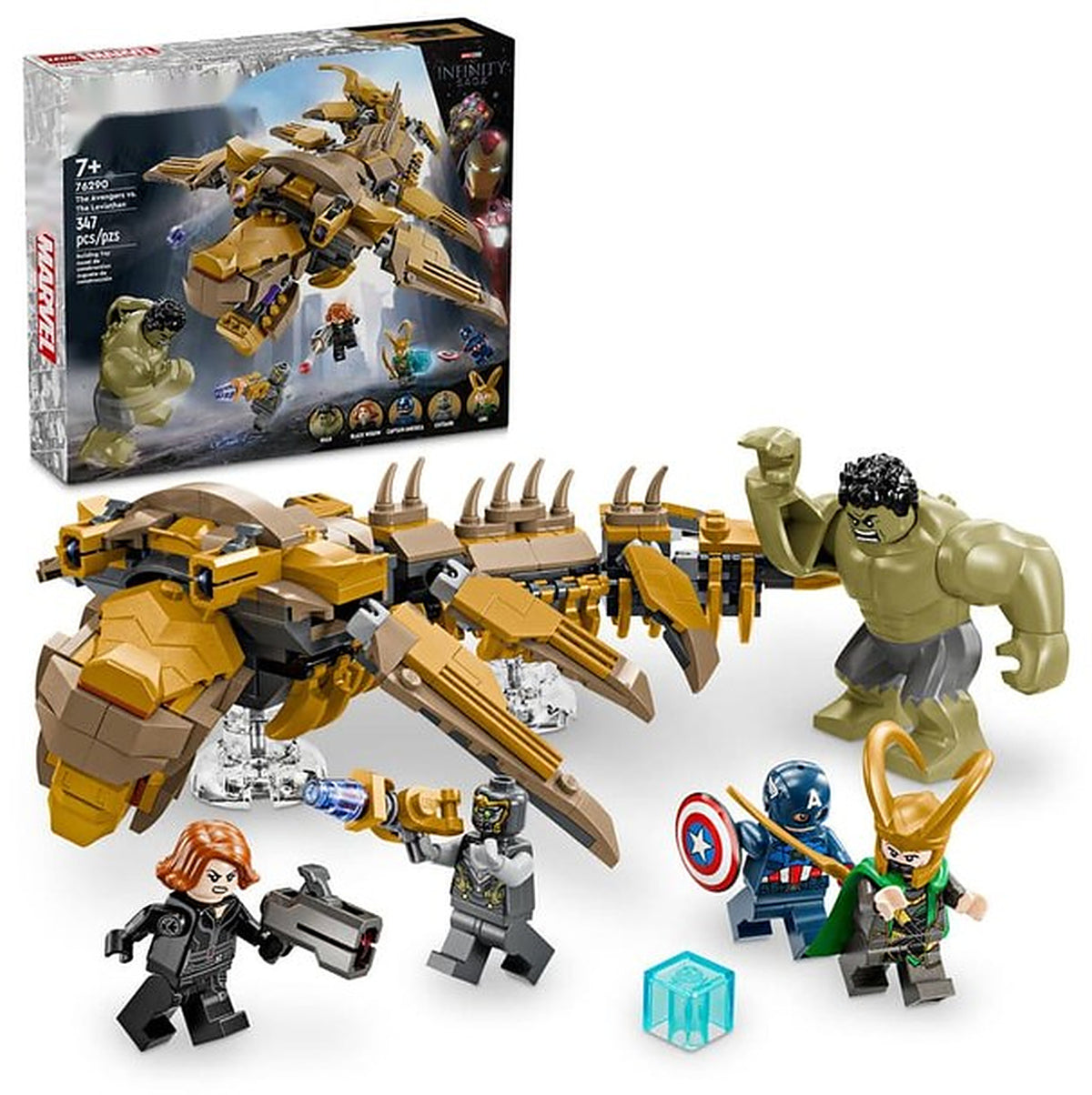 The Avengers vs. The Leviathan (347+pcs)