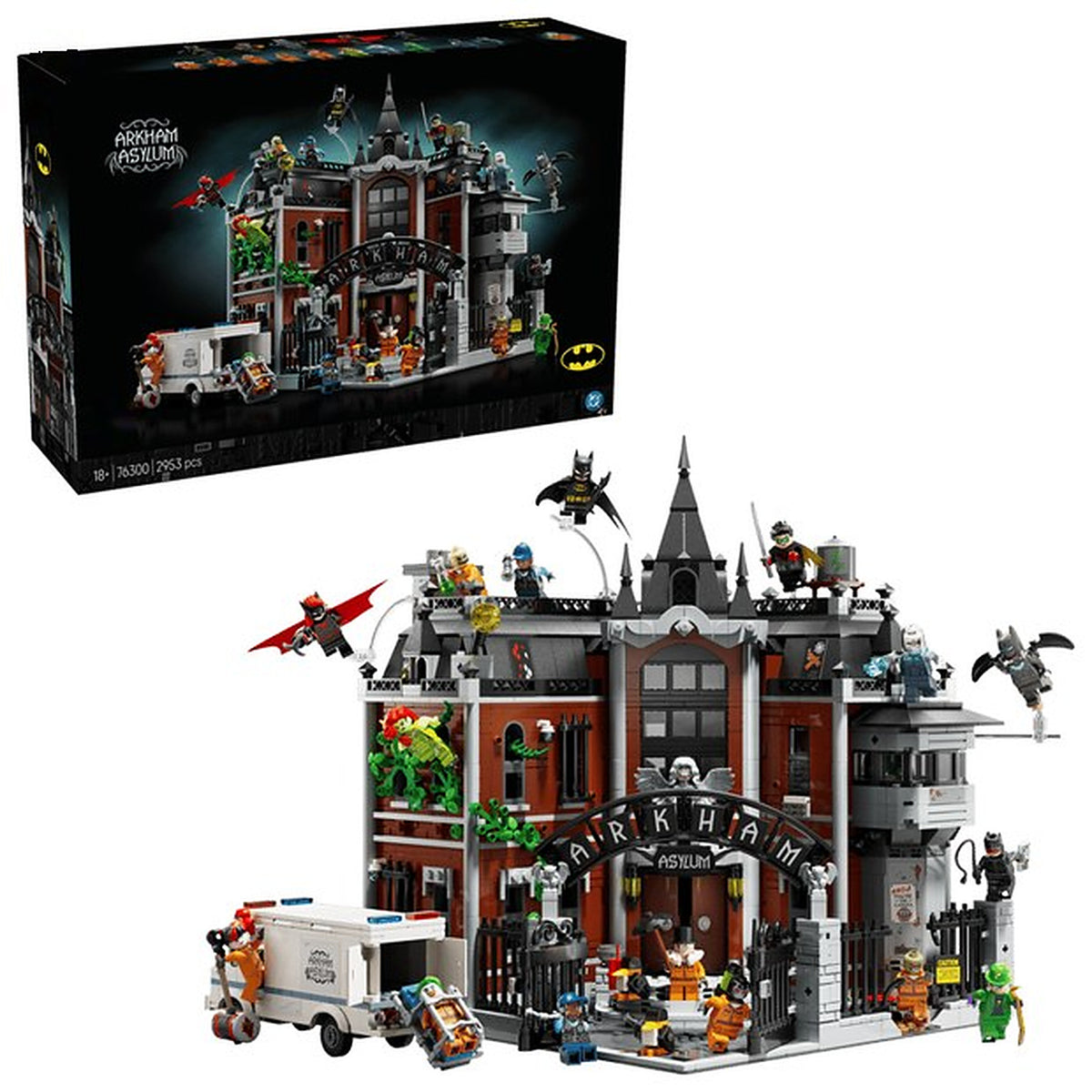 Arkham Asylum (2953+pcs)