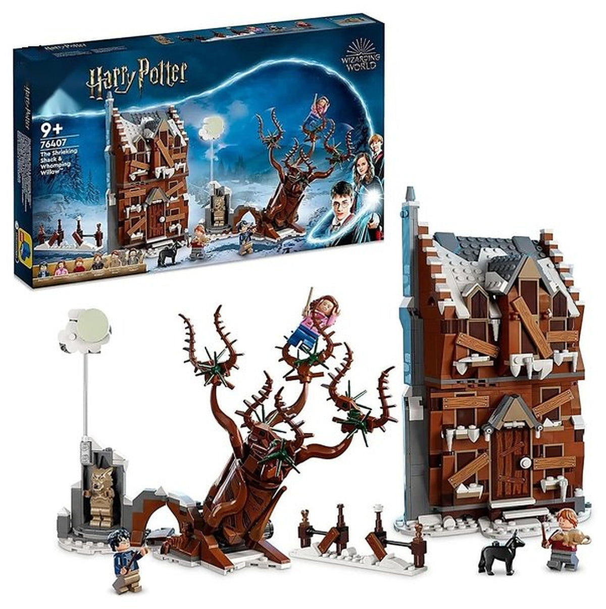 The Shrieking Shack & Whomping Willow (777+pcs)