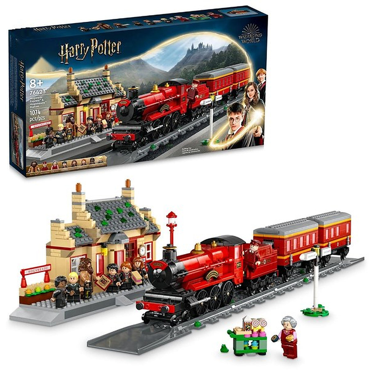 Hogwarts Express & Hogsmeade Station (1074+pcs)