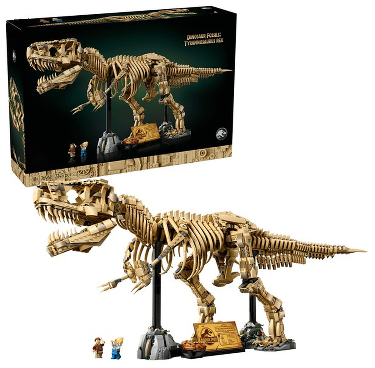 Dinosaur Fossils: Tyrannosaurus rex (3145+pcs)