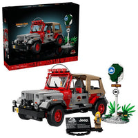 Jurassic Park Jeep Wrangler (1924+pcs)