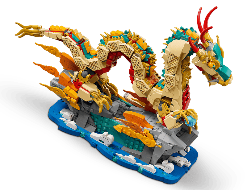 Dragon Auspicieux (1171+ pièces)