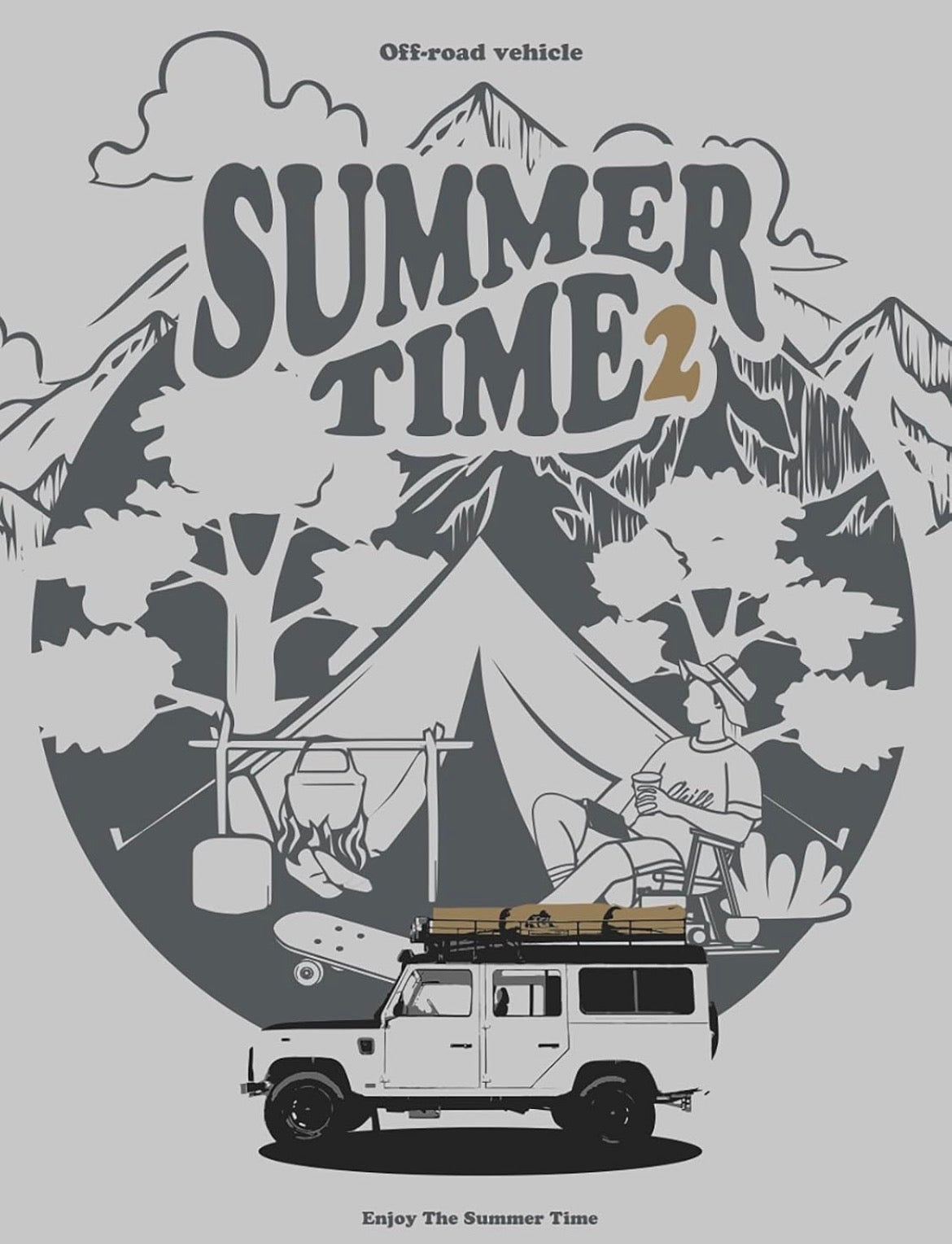 Camping Off-Road Vehicle 676 pieces (Collectors Edition)