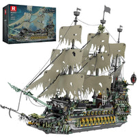 REOBRIX bateau pirate le Hollandais volant (plus de 5503 pièces)
