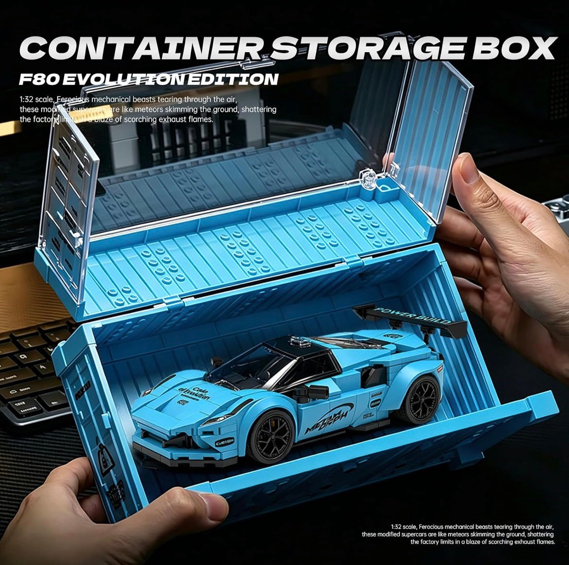 Evolution F80 Sports Car 362 pieces (Collectors Edition)