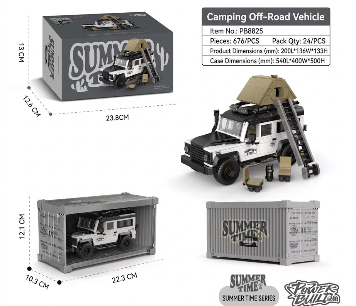 Camping Off-Road Vehicle 676 pieces (Collectors Edition)