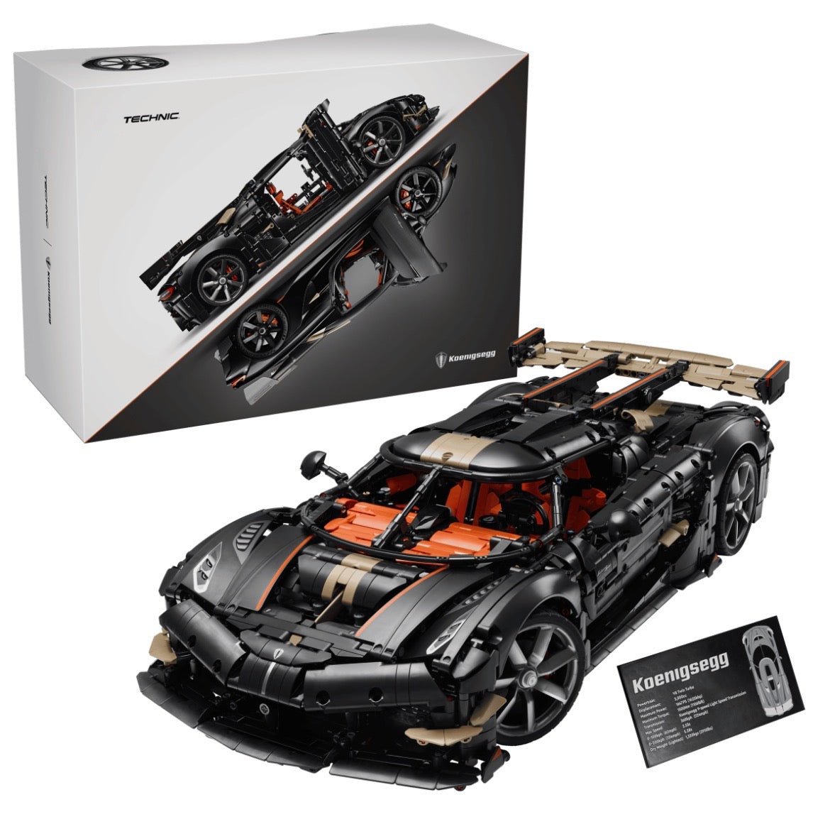 Koenigsegg Sadair™s Spear Megacar (4104+pcs)