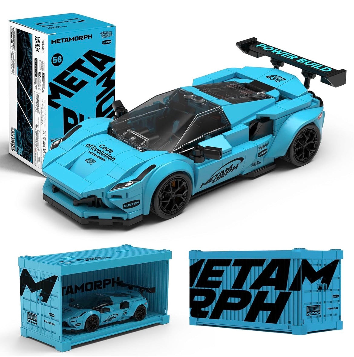 Evolution F80 Sports Car 362 pieces (Collectors Edition)