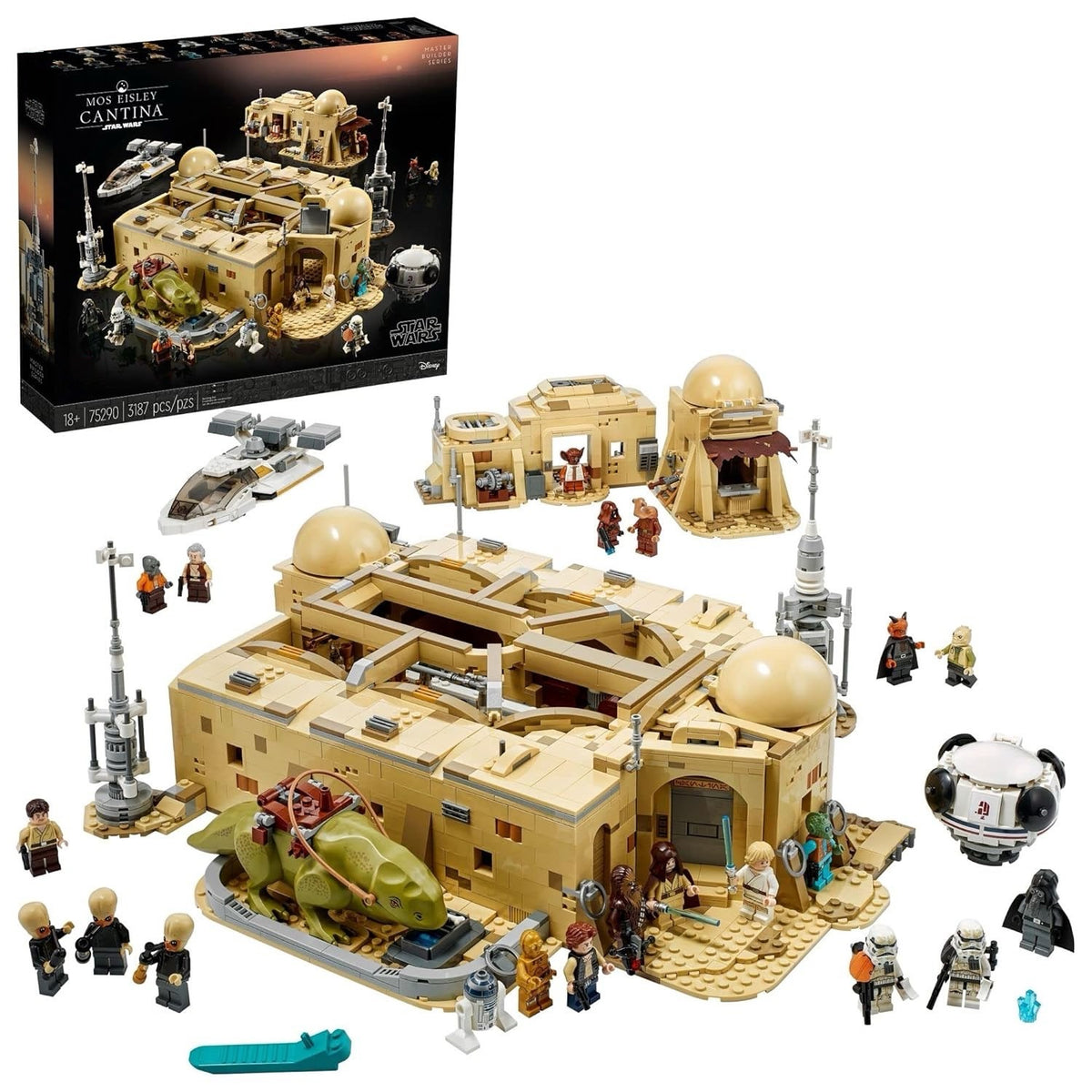 Cantina de Mos Eisley (3187+ pièces)