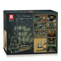 REOBRIX bateau pirate le Hollandais volant (plus de 5503 pièces)