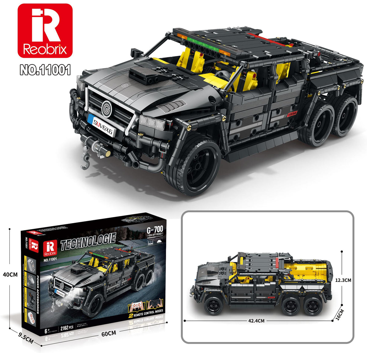 Reobrix Black 6x6 Off-Road Luxury SUV
