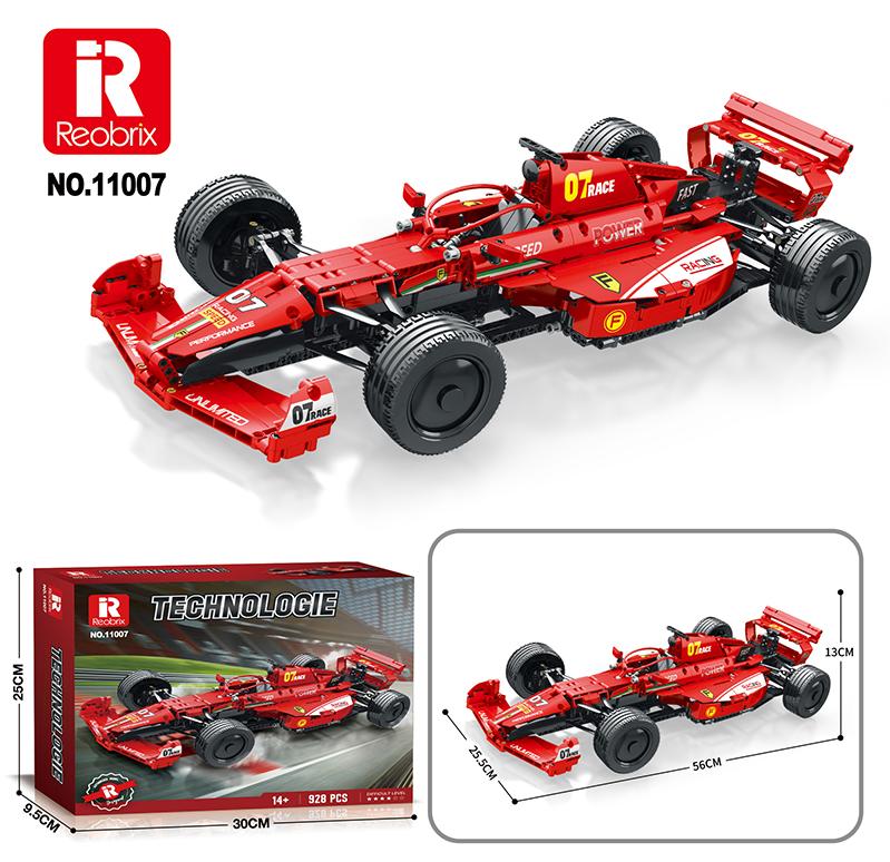 Reobrix Red Formula Race Car
