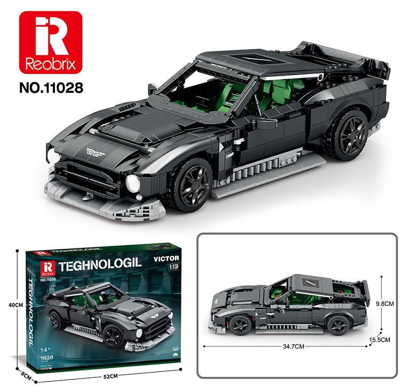 Reobrix Black Muscle GT Model