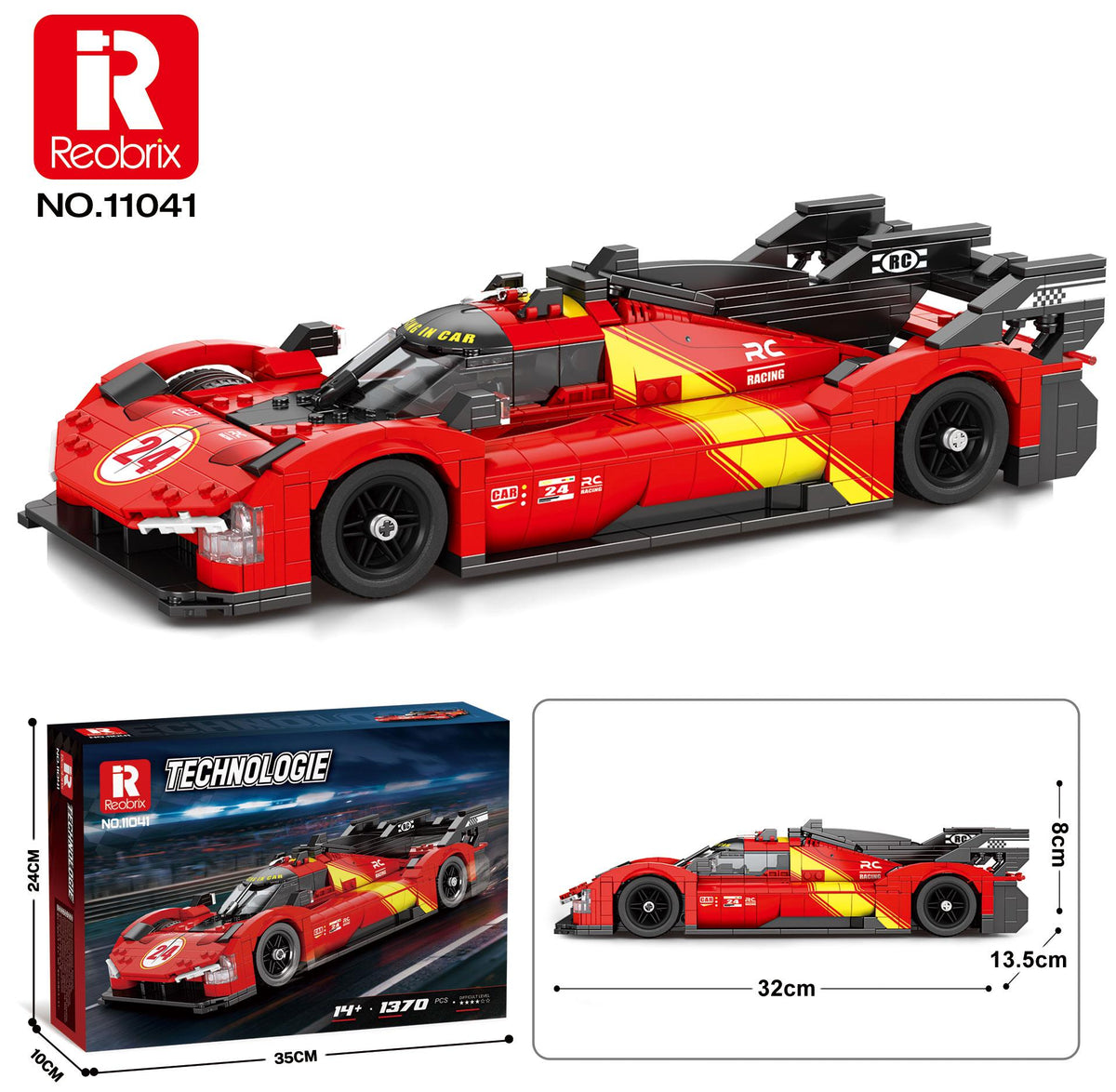 Reobrix Red Endurance Hypercar #50