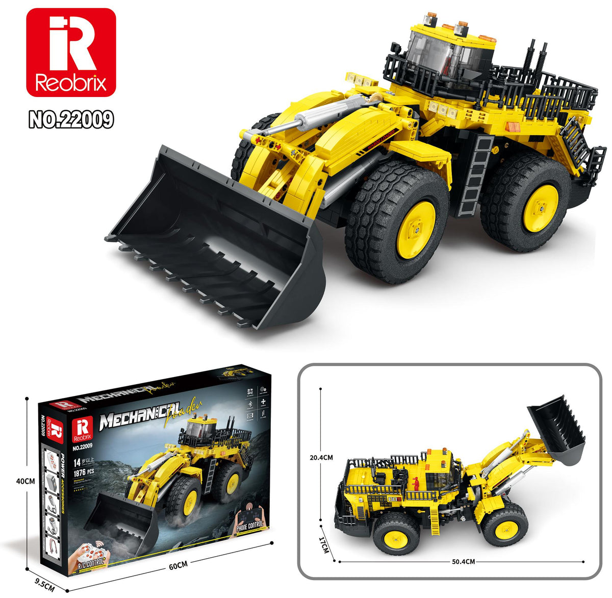 Reobrix Yellow Heavy Wheel Loader
