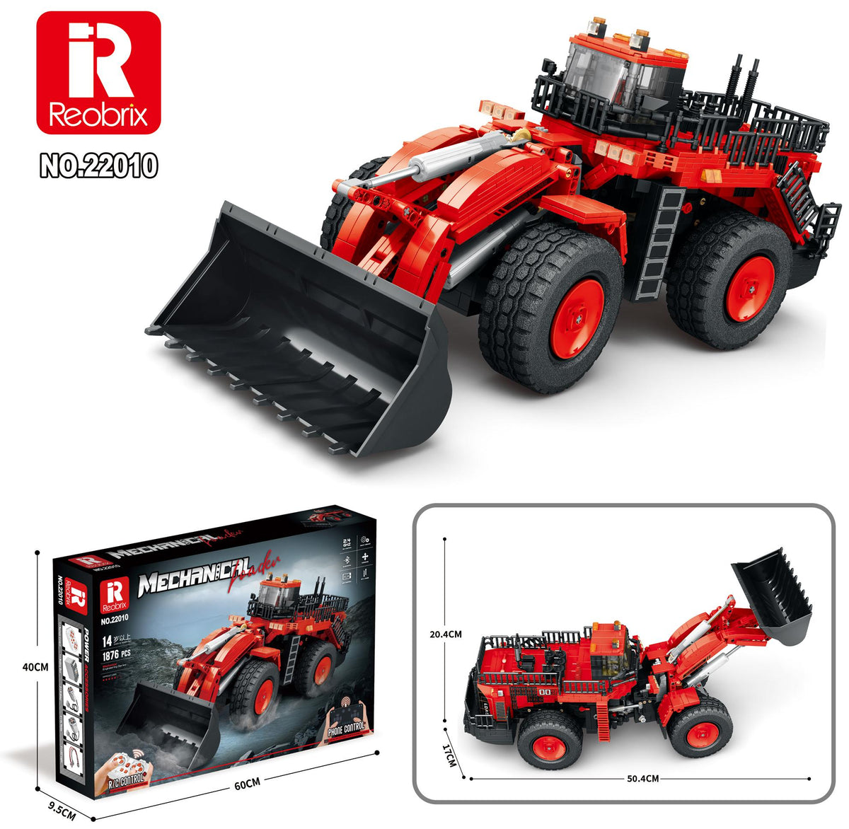 Reobrix Red Heavy Wheel Loader