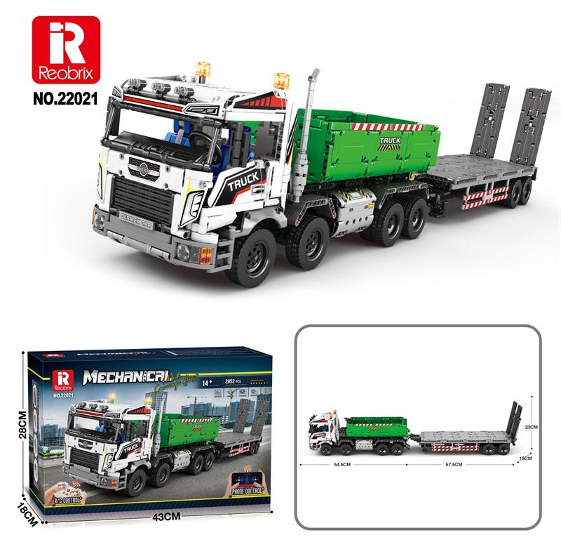 Reobrix Heavy Lowboy Transport Truck