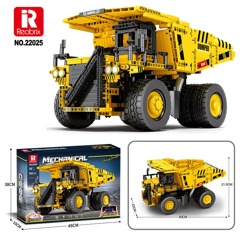 Reobrix Yellow Mining Dump Truck