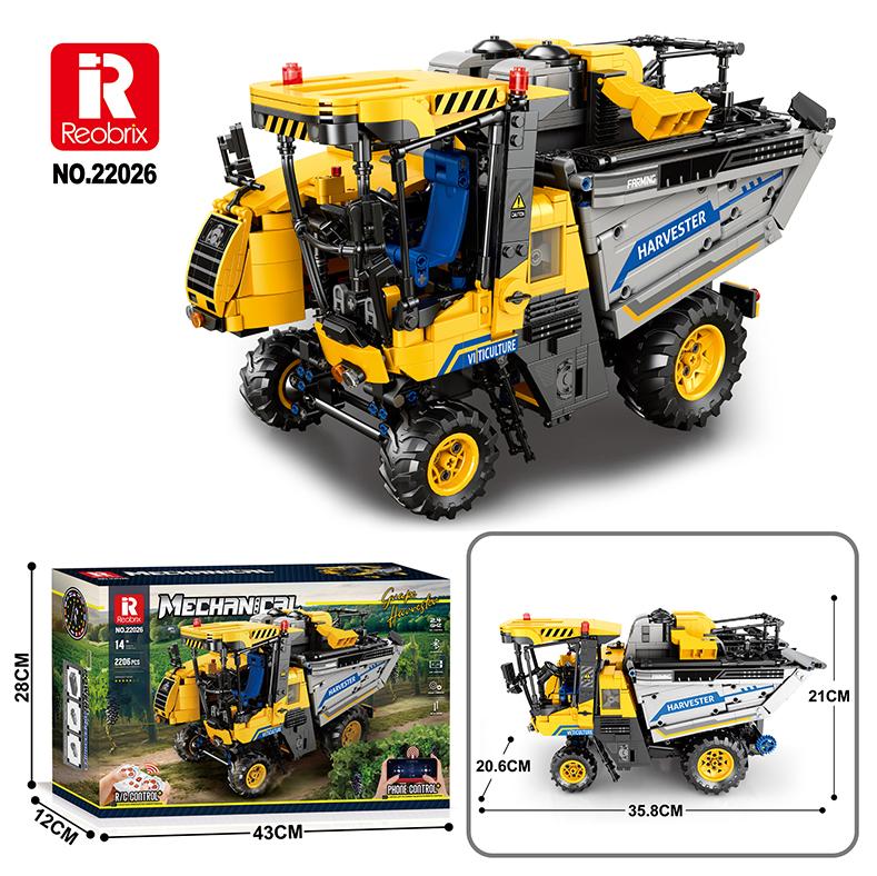 Reobrix Articulated Dump Truck Model
