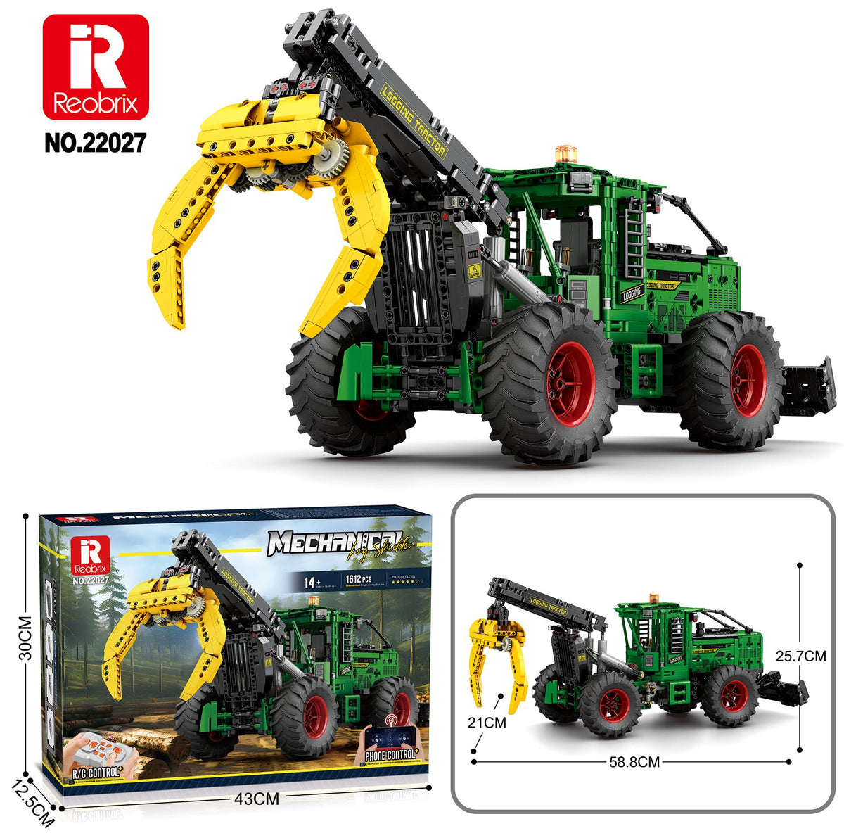 Reobrix Forestry Grapple Skidder