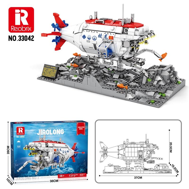 Reobrix Deep-Sea Manned Submersible Diorama