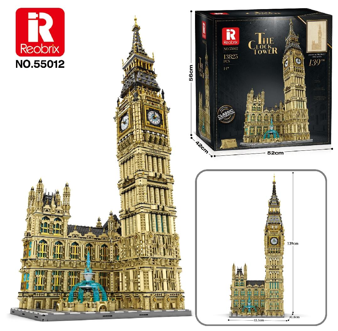 Reobrix London Clock Tower & Palace Model
