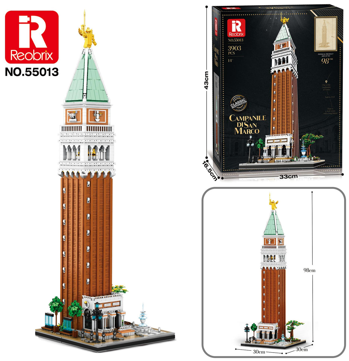 Reobrix Campanile di San Marco Model
