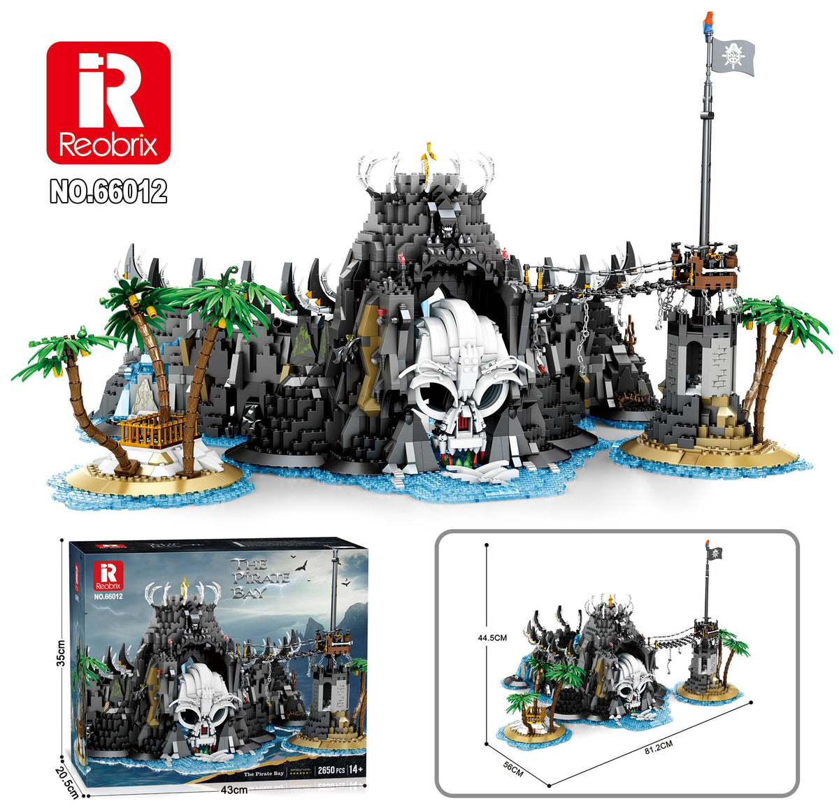 Reobrix Skull Island Pirate Hideout