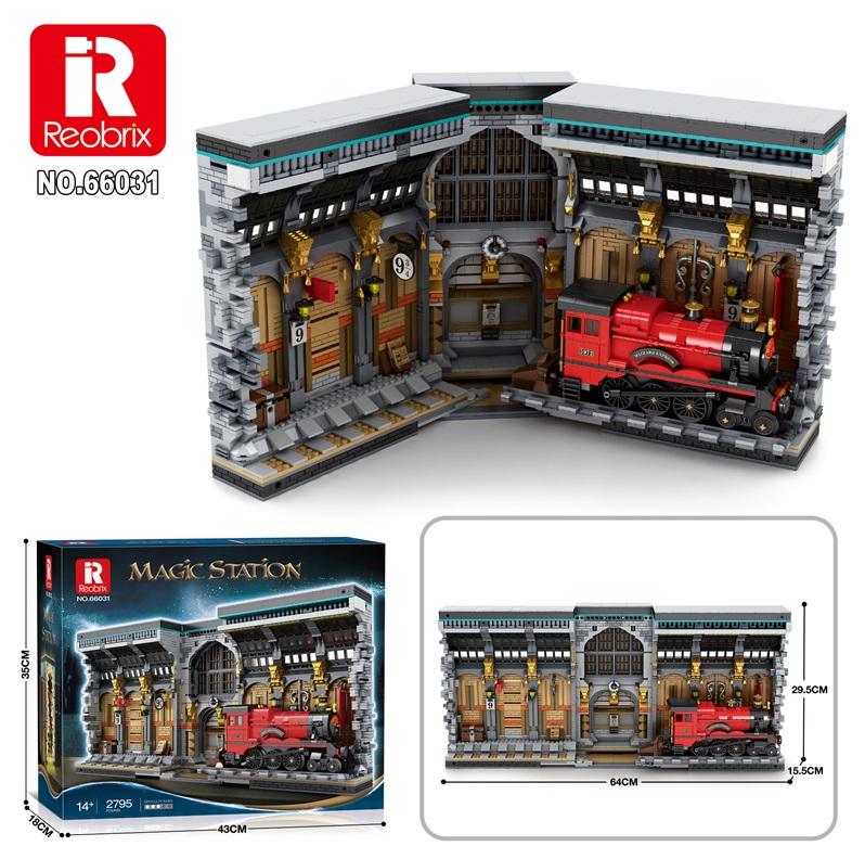 Reobrix Magic Railway Station Storybook