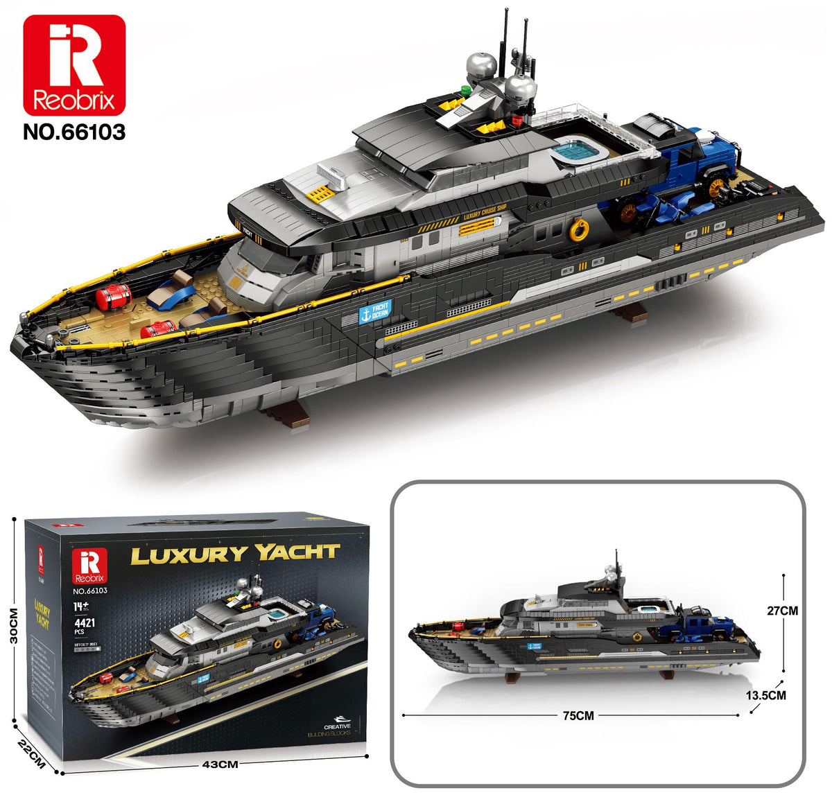 Reobrix Luxury Superyacht Model