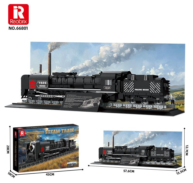 Reobrix Black 1926 Steam Train