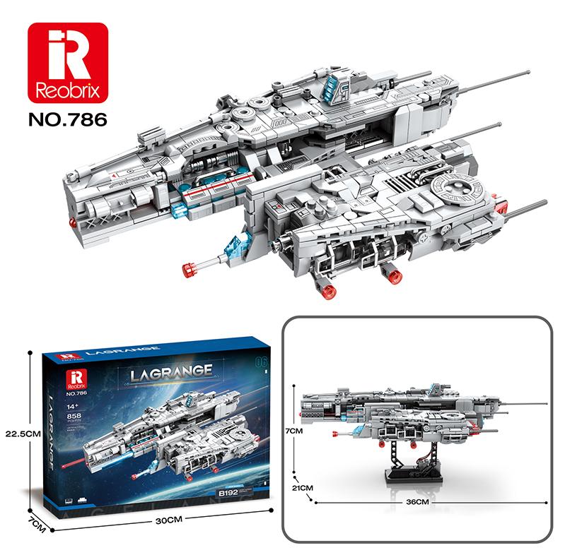 Reobrix Sci-Fi Heavy Frigate Starship