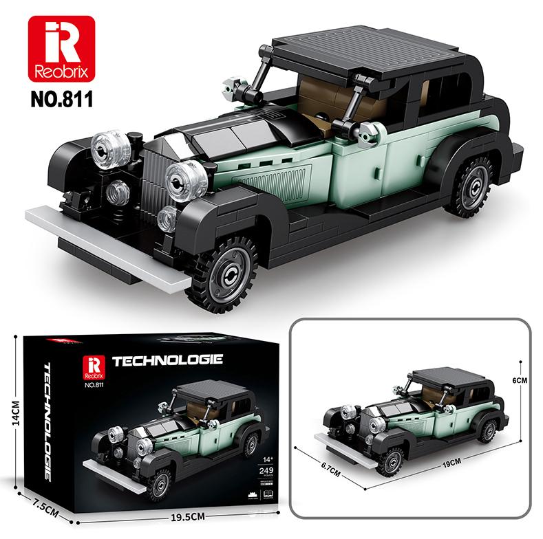 Reobrix Mini Mint Vintage Sedan