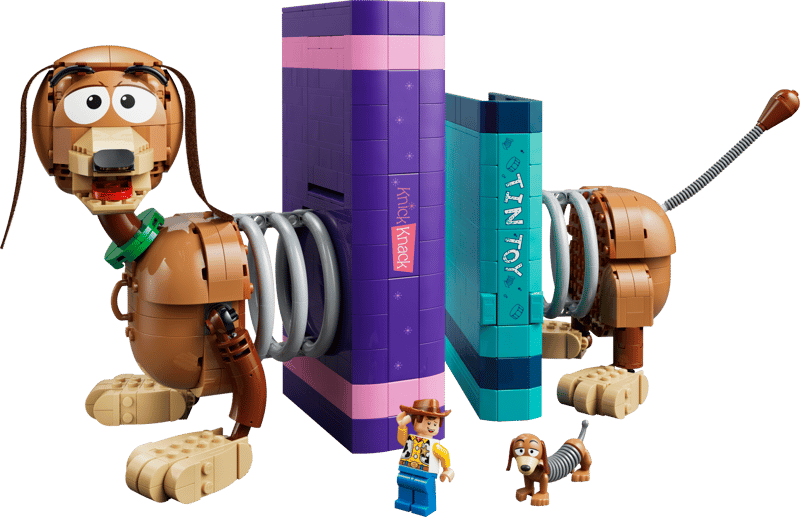 Serre-livres Slinky Dog (1311+ pièces)