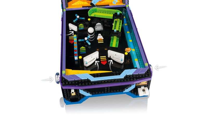 Arcade Pinball Machine (2274+pcs)